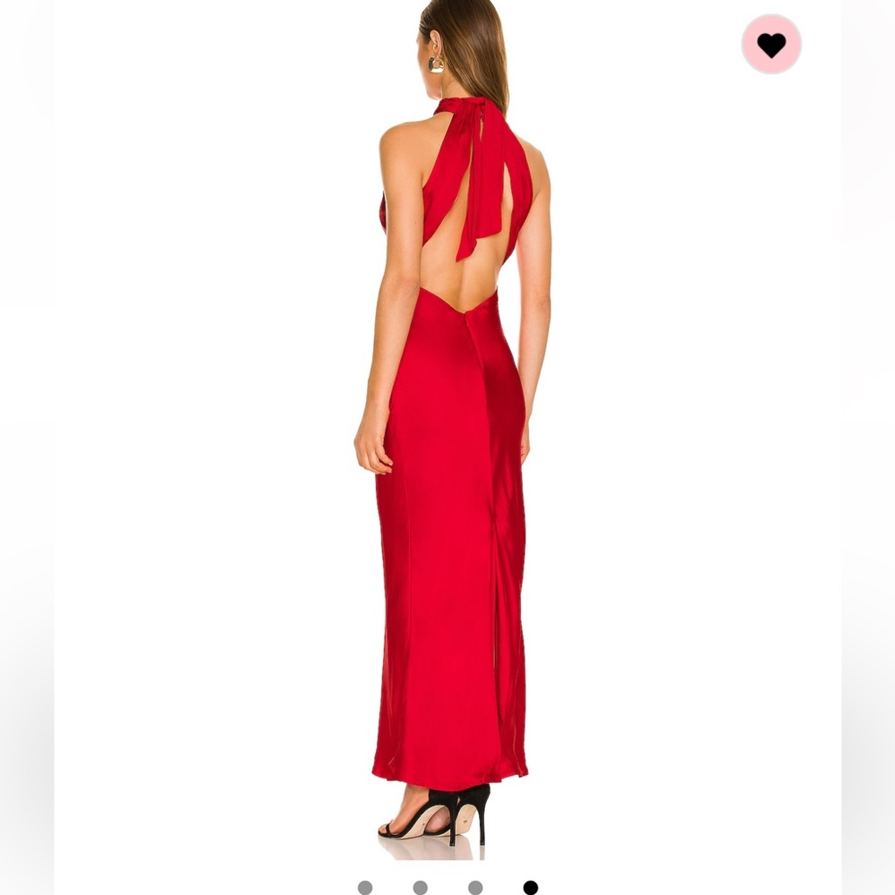 Amalfi Bardot red slip dress - Picture 4 of 6